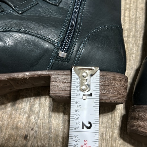 Miz Mooz Women’s 36 Leighton Leather‎ Boots in Ocean - Picture 15 of 16